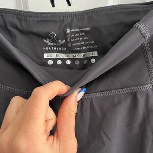 Grey women’s leggings